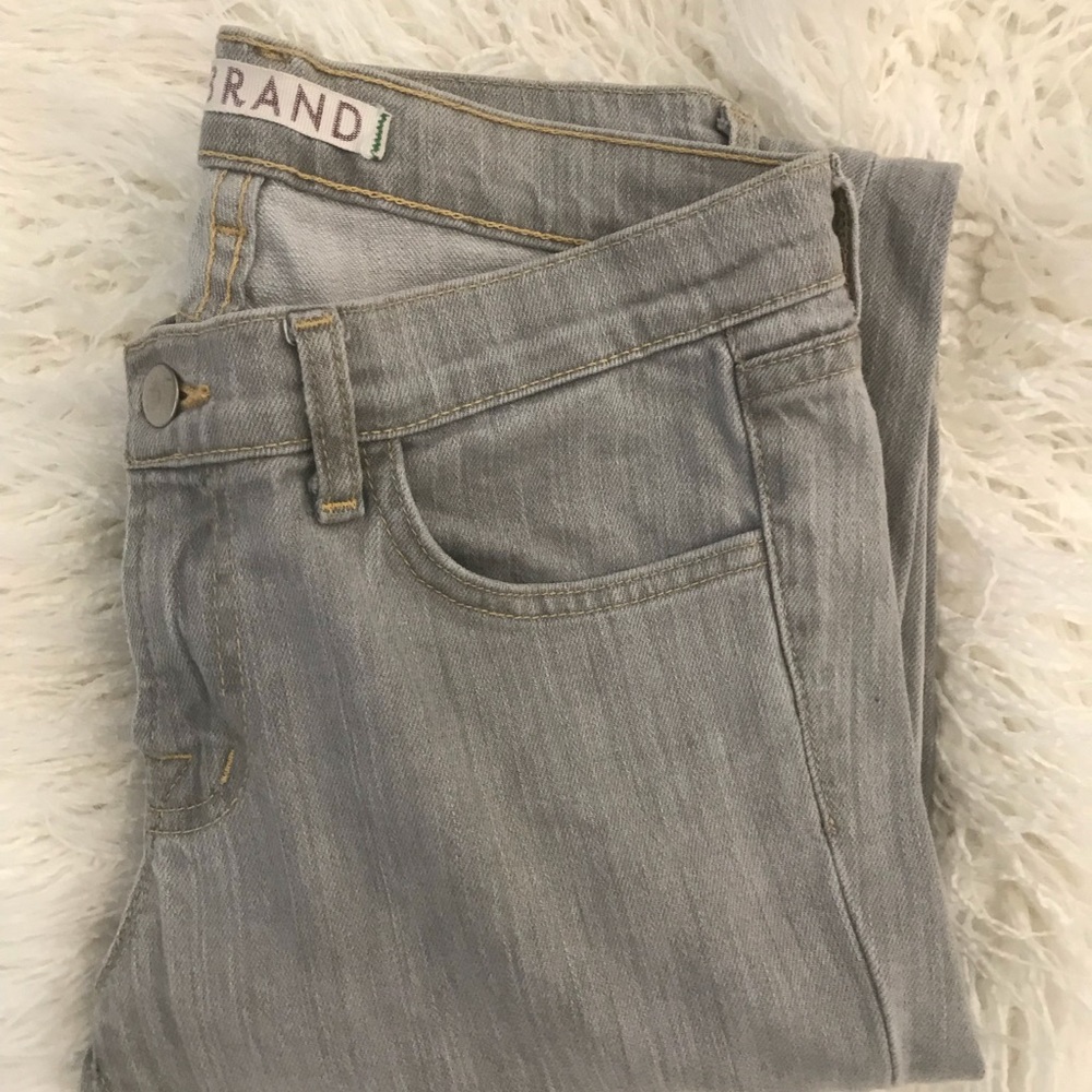 J Brand 914 Cigarette Leg - Grey